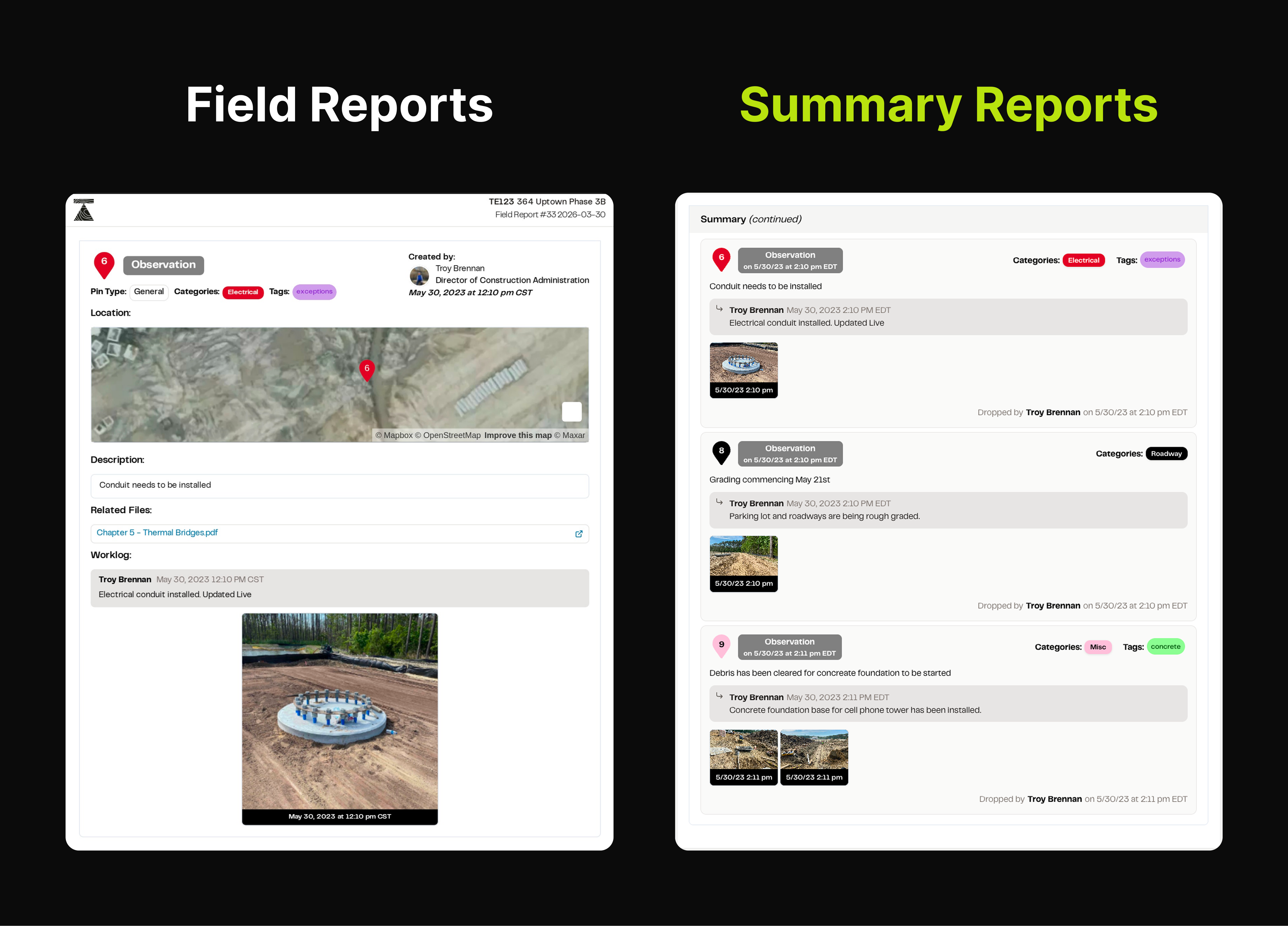Summary Reports